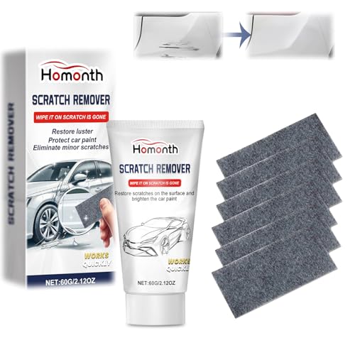Nano Tuch Auto Kratzer Entferner, Autolack Reparatur Polierpaste, 2025 Neues Autokratzer Reparaturpaste mit Car Scratch Remover und 6 Nano Magic Auto-Kratzer-Entferner-Tuch von Sinwind