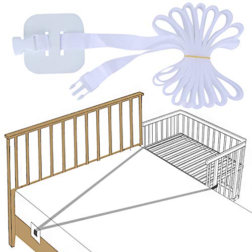 Sinwind Gurt für Babybett, Beistellbett Befestigung, Gurt für Boxspringbetten, Fester Gurt für Kinderbett, Beistellbett Baby Boxspringbett Gurt von Sinwind