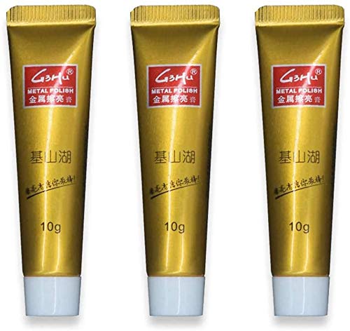 10g Metallpolitur Ultimative Metallpolitur Creme Rostentferner Edelstahl Keramikuhr Poliercreme (3PCS) von Sinye