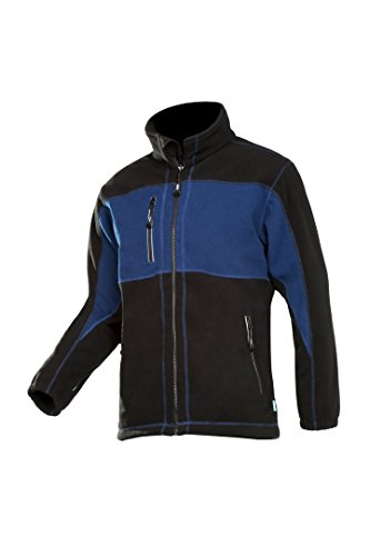 Frederik Sioen 611za2t01201l Durango Fleece Jacke, Größe L, Marineblau/Schwarz von Sioen