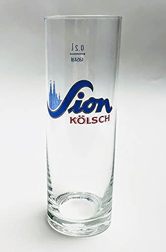Sion Kölsch 0,2l Glas / Bierglas / Gläser / Kölschglas / Bier / Pils / Stangenglas/ Kölsch Glas / Stange / Gastro / Bar / Deko / Geschenk / Sammlerglas von Sion Kölsch