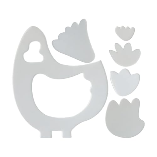Sionhiuo Akryl Quilt Schablonen | Hühner Quilt Vorlagen | Nähzubehör & Vorlagen Für Anfängerinnen Kissen Tischsets Familienaktivitäten Sionhiuo Akryl Quilt Schablonen | Hühner Quilt Vorlagen | Nähzubehör & Vorlagen Für Anfängerinnen Kissen Tischsets Familienaktivitäten von Sionhiuo