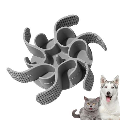 Sionhiuo Hundenapf Für Langsames Fressen - Silikon Fütterung Haustierzubehör | Slow Feed Hund Napf Puzzle Einsätze - Für Kleine Mittelgroße Große Hunderassen Welpen Stimulation Beschäftigung Gesunde Sionhiuo Hundenapf Für Langsames Fressen - Silikon Fütterung Haustierzubehör | Slow Feed Hund Napf Puzzle Einsätze - Für Kleine Mittelgroße Große Hunderassen Welpen Stimulation Beschäftigung Gesunde von Sionhiuo