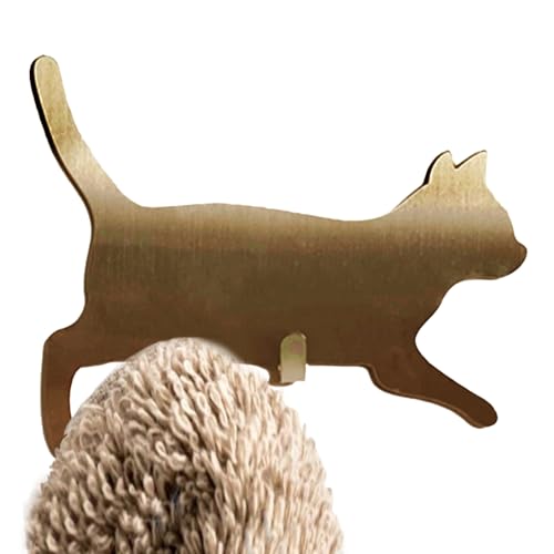 Sionhiuo Katzenhaken | Gehende Niedliche Katze Handtuch Haken - Wandmontage Klebe Gehende Tiere - Für Duschttür Wohnzimmer Handtücher Und Zuhause Sionhiuo Katzenhaken | Gehende Niedliche Katze Handtuch Haken - Wandmontage Klebe Gehende Tiere - Für Duschttür Wohnzimmer Handtücher Und Zuhause von Sionhiuo