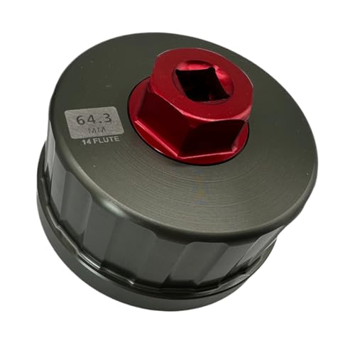 Sionhiuo Ölfilter Entfernungswerkzeug,Antrieb Ölwanne Filter Spezial Steckschlüssel - Leichtes Ergonomisches Set Zubehör Kappe für Wohnmobil Motorrad Kfz Mechaniker Motor von Sionhiuo