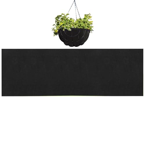 Sionhiuo Pflanzkasten Folie - Blumenkorb Einlagen | Schwarze Vlies Pflanztopf Folie Ersatz | Ersatz Für Außen Balkon Garten Sionhiuo Pflanzkasten Folie - Blumenkorb Einlagen | Schwarze Vlies Pflanztopf Folie Ersatz | Ersatz Für Außen Balkon Garten von Sionhiuo