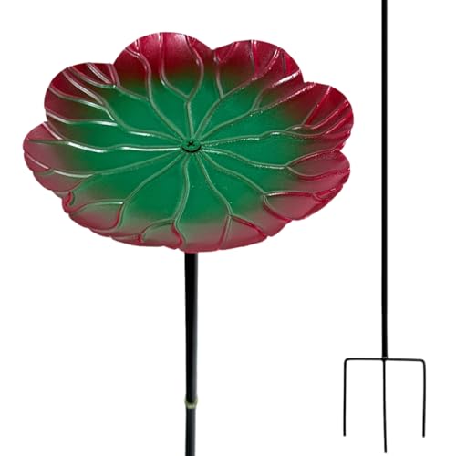 Sionhiuo Vogelbäder Für Draußen | Vogeltränke Außen Futterstelle - Futtersäule Mit DREI Zinken Standfuß Für Garten Dekoration Balkon Rasen Landschaft Terrasse Teich Sionhiuo Vogelbäder Für Draußen | Vogeltränke Außen Futterstelle - Futtersäule Mit DREI Zinken Standfuß Für Garten Dekoration Balkon Rasen Landschaft Terrasse Teich von Sionhiuo