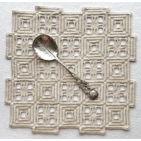 Hildesheimer Rose Muster Sahnepuddinglöffel Antiko 90 Silberplatte High Tea Party H. Kohlbecker Pforzheim Germany Feminin 1960Er Jahre von SipAndSavor