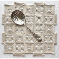 Hildesheimer Rose Muster Schlagsahne Puddinglöffel Antiko 100 Silberplatte High Tea Party H. Kohlbecker Pforzheim Germany Feminin 1960Er Jahre von SipAndSavor