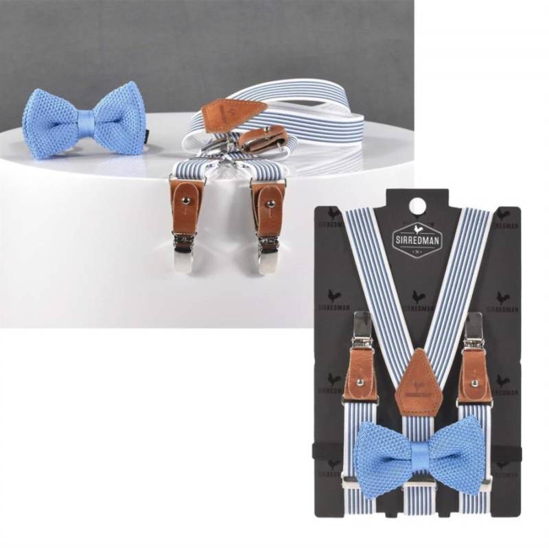 Hosenträger Kinder Set mit Fliege Jungen "KIDS" Fresh Freddy Fes von Sir Redman