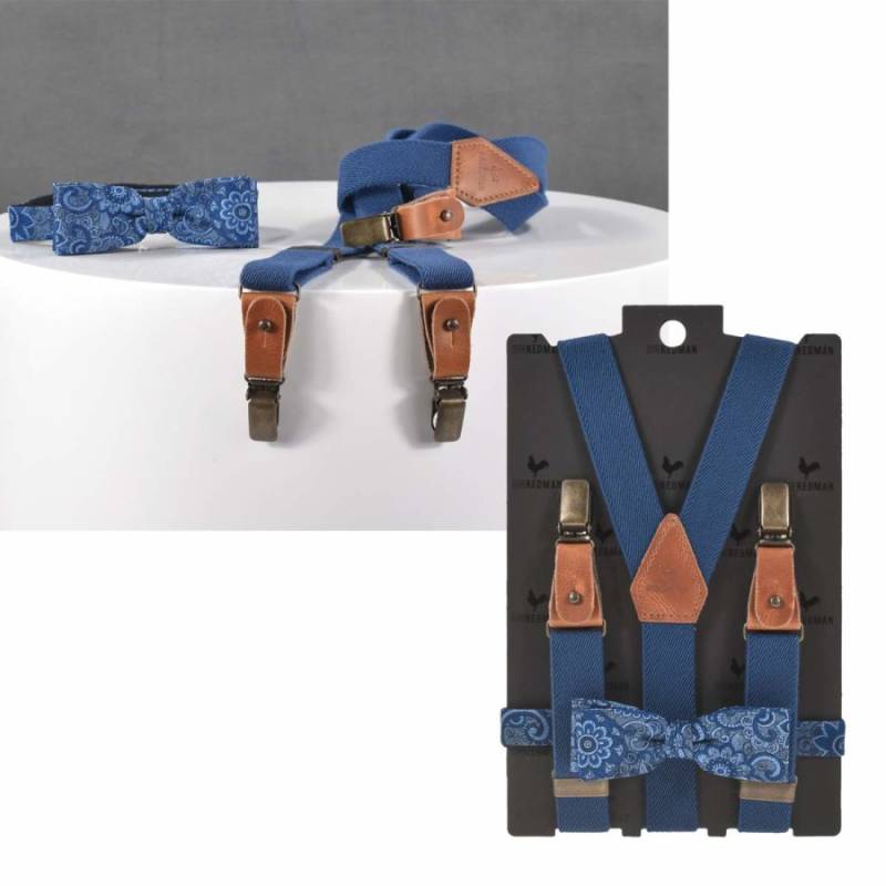 Hosenträger Kinder Set mit Fliege Jungen "KIDS" Urban Paisley von Sir Redman