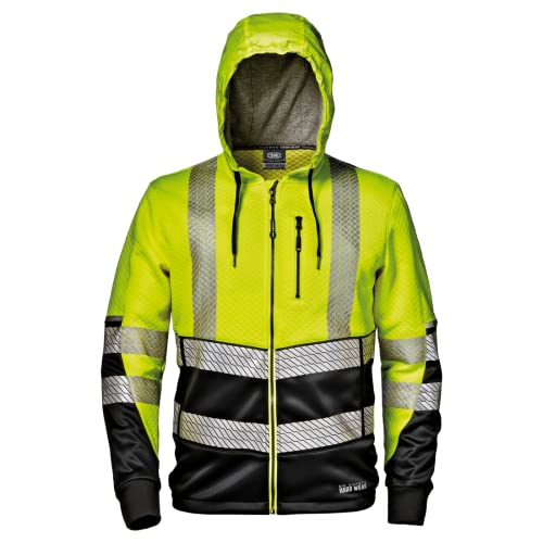 Sir Safety System MC2555ZGS "Arrow" Sweatshirt, Warnschutz Gelb/Schwarz, Größe S von Sir Safety System