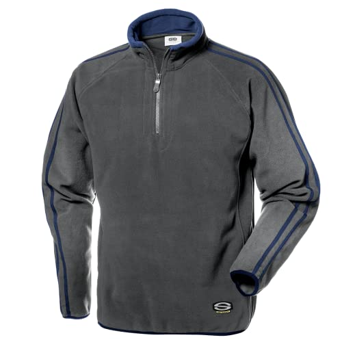 Sir Safety System MC3133B0S "Sirflex" Microfleece, Grau/Blau, Größe S von Sir Safety System