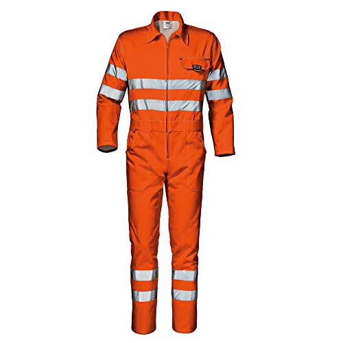 Sir Safety System MC3618H152 "Velvet" Warnschutz-Overall, Warnschutz-orange, Größe 52 von Sir Safety System