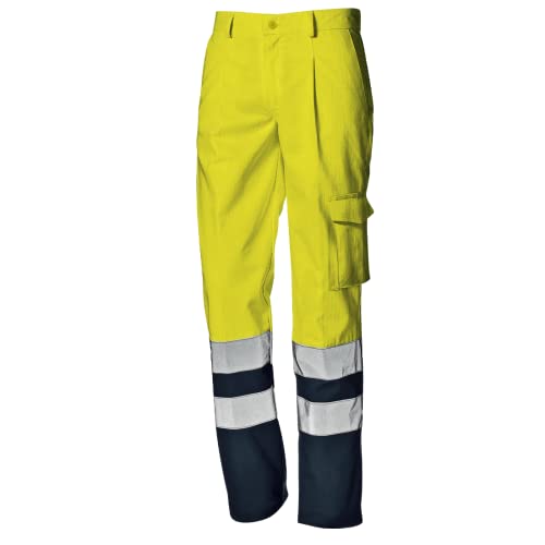 Sir Safety System MC5911ED54 "Supertech" Bundhose, Warnschutz-Gelb/Blau, Größe 54 von Sir Safety System