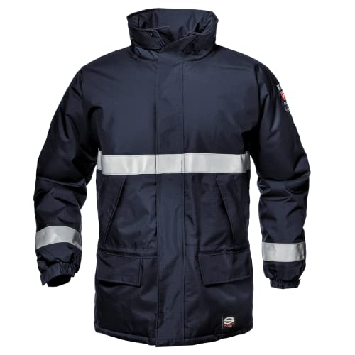 Sir Safety System MC6014Q53X "Microlines" Jacke, Blau, Größe 3X von Sir Safety System