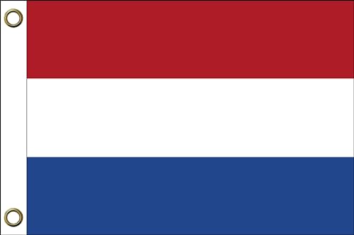 Niederlande Flagge Fahne | 150 cm x 90 cm / 90 x 150 cm | Wetterfest & Langlebig | Polyester mit zwei Ösen Niederlande Flagge Fahne | 150 cm x 90 cm / 90 x 150 cm | Wetterfest & Langlebig | Polyester mit zwei Ösen von Sir Schmeer