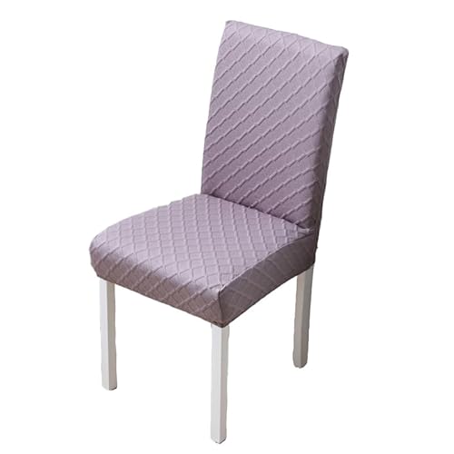 Sir Schmeer® Stylische Stuhlhussen aus Stretch-Stoff für perfekten Schutz und eleganten Look (Hell Grau) von Sir Schmeer