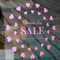 This Valentine's Give Something Special Window Decal - Abnehmbare Vinyl Sticker Saisonale Schaufenster Aufkleber Valentinstag Shop von SirFaceWindows