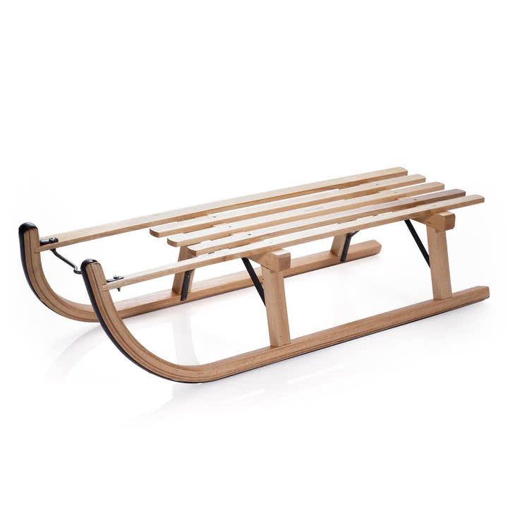 Sirch Davoser Rodelschlitten Schlitten Holzschlitten Rodel Buche Standard 100 Cm B-Ware von Sirch