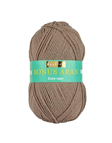 Hayfield Bonus Aran Garn, Fawn (571), 100 g von Sirdar