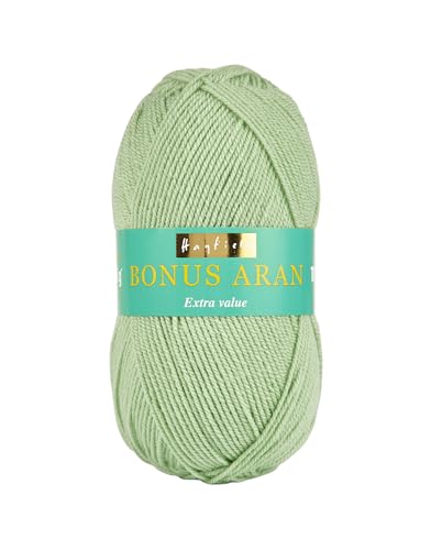 Hayfield Bonus Aran Garn, Gentle Jade (604), 100 g von Sirdar