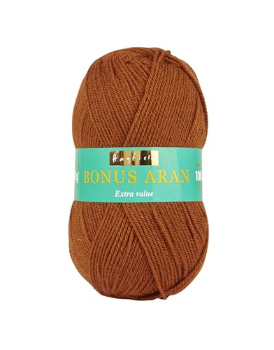 Sirdar Hayfield Bonus Aran Garn, Haselnuss (567), 100 g von Sirdar