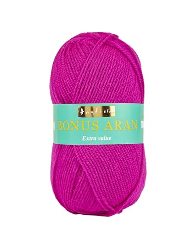 Sirdar Hayfield Bonus Aran Garn, Magenta (564), 100 g von Sirdar