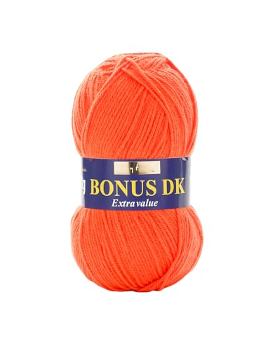 Hayfield Bonus DK Doppelstrick, Hellorange (981), 100 g von Sirdar von Sirdar