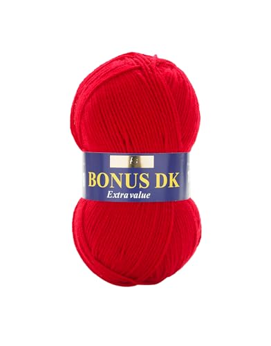 Hayfield Bonus DK Doppelstrick, Marienkäfer (698), 100 g von Sirdar von Sirdar