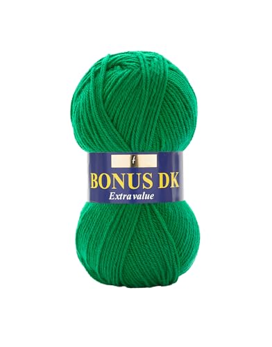 Hayfield Bonus DK Doppelstrick, Smaragdgrün (916), 100 g von Sirdar von Sirdar