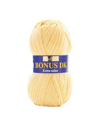 Hayfield Bonus DK Doppelstrick, Zitronengelb (659), 100 g von Sirdar von Sirdar