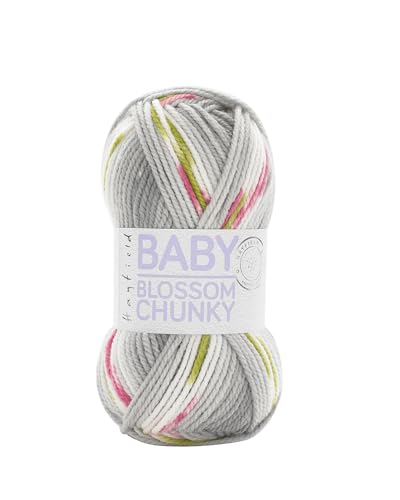 Dickes Strickgarn Sirdar Baby Blossom, selbstmusternd, 100 g, von Hayfield Budding Babe 356 von Sirdar