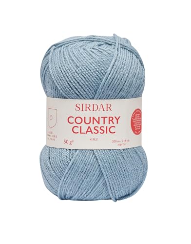 Sirdar Country Classic 4-lagig, Duck Egg Blue (964), 50 g von Sirdar