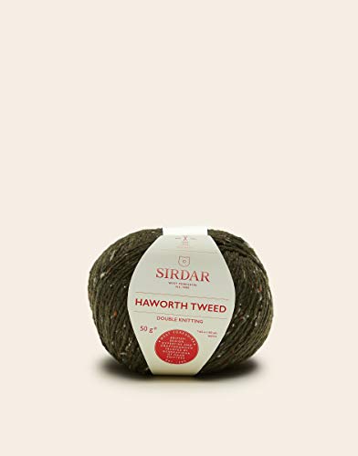 Sirdar F007-0901 Haworth Tweed DK, Nylon, Hepworth Slate (901), 50 g, 165 Meter von Sirdar