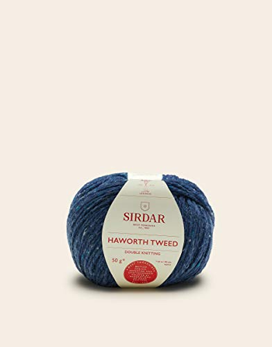 Sirdar F007-0903 Haworth Tweed DK, Nylon, Hockney Blue (903), 50 g, 165 Meter von Sirdar