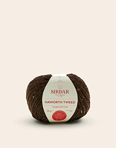 Sirdar F007-0908 Haworth Tweed DK, Nylon, Bronte Bronze (908), 50 g, 165 Meter von Sirdar