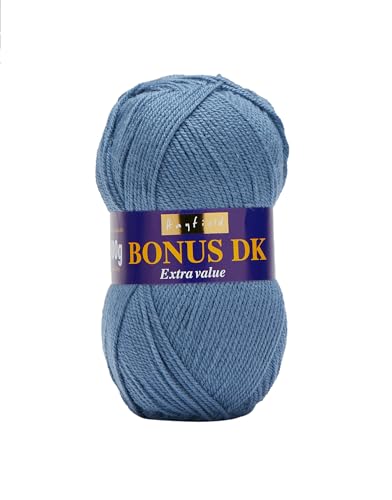 Sirdar Hayfield Bonus DK, Ocean Blue (609), 100 g, F013-0609 von Sirdar