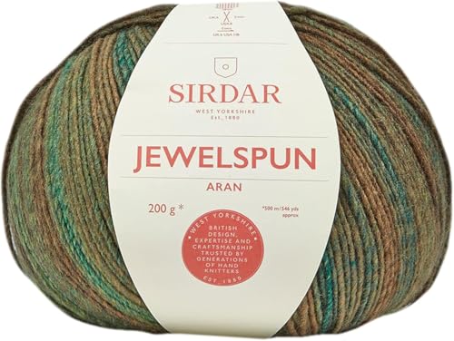 Sirdar Jewelspun Aran Golden Green (845) 200g von Sirdar