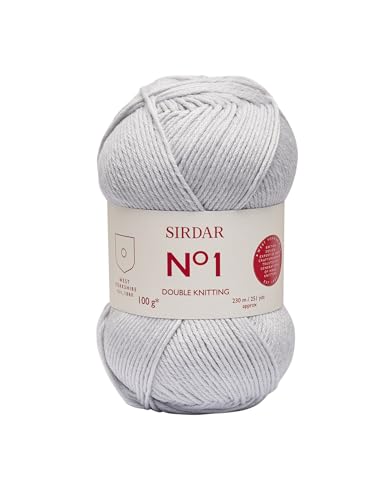 Sirdar Nr. 1 DK Doppelstrick, 100 g, Fog (213) von Sirdar