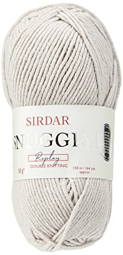 Sirdar Snuggly Replay DK, Surf's Up Silver (102), 50 g von Sirdar