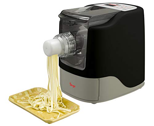 Sirge PASTABUONA Teigmaschine 260 W - 13 Trafil - bis zu 720 g Teig - Automatisch und auch mit Ruhezustand - inkl. Zubehör für Brot/Pizza/Focace von Sirge