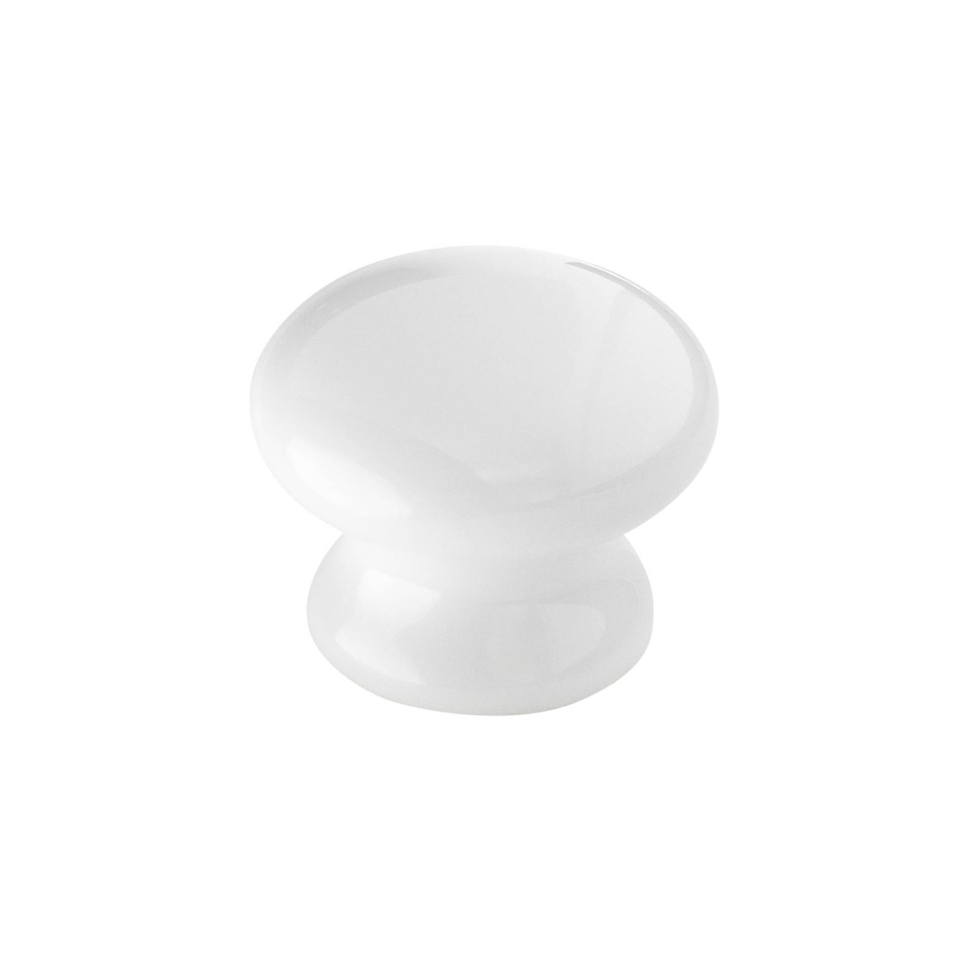 Siro Möbelknopf Porzellan weiß Ø 39 mm Siro Möbelknopf Porzellan weiß Ø 39 mm von Siro