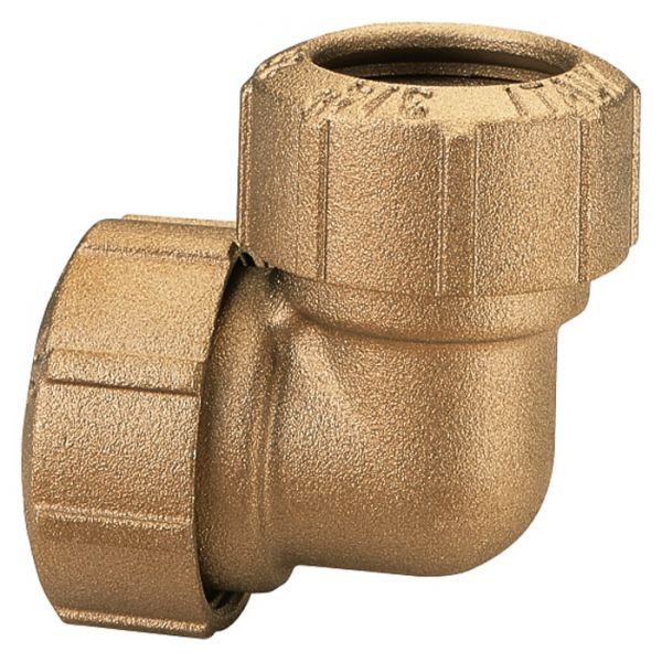 Messing Winkelkupplung 1 Zoll - 32x2,9mm - Verbindungskupplung - zw... von Sirocco