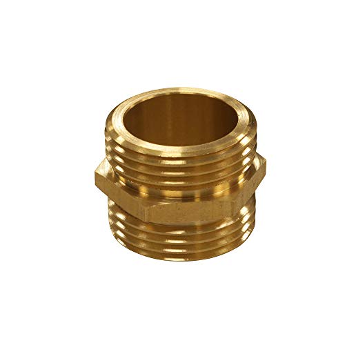 Sirocco Messing Doppelnippel AG 1,50 Zoll, 05421420 von Sirocco