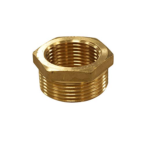 Sirocco Messing Reduzierstück AG-IG 1,25 Zoll AG 1 Zoll IG, 05421456 von Sirocco