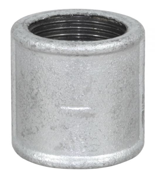 Temperguss Muffe, 1/2 Zoll IG-IG, mit durchgehendem Innengewinde, N... Temperguss Muffe, 1/2 Zoll IG-IG, mit durchgehendem Innengewinde, N... von Sirocco