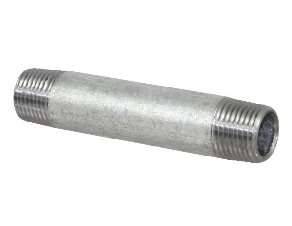 Temperguss Rohrnippel, 3/4 Zoll AG, 80mm, beidseitig mit Außengewin... Temperguss Rohrnippel, 3/4 Zoll AG, 80mm, beidseitig mit Außengewin... von Sirocco