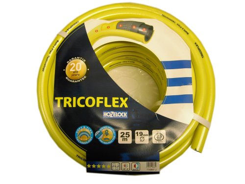 Tricoflex 00110240 Wasserschlauch 1,9 cm (19 mm) 25 m Rolle gelb von Sirocco