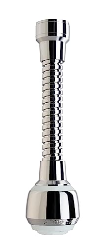 Siroflex 2510/1S Milady Strahlregler-Wasserbelüfter-Brause für die Küchenspüle mit Messingschlauch Made in Italy von Siroflex